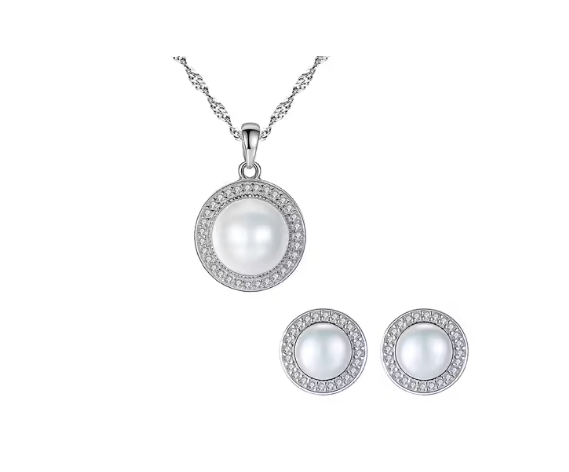 Pearl Necklace Set